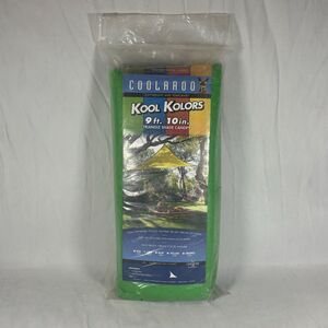 Coolaroo Kool Kolors 9ft 10in Lime Triangle Shade Sail Canopy